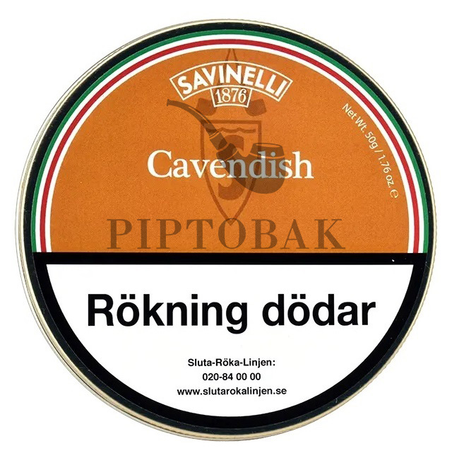 Savinelli Cavendish 50g Piptobak