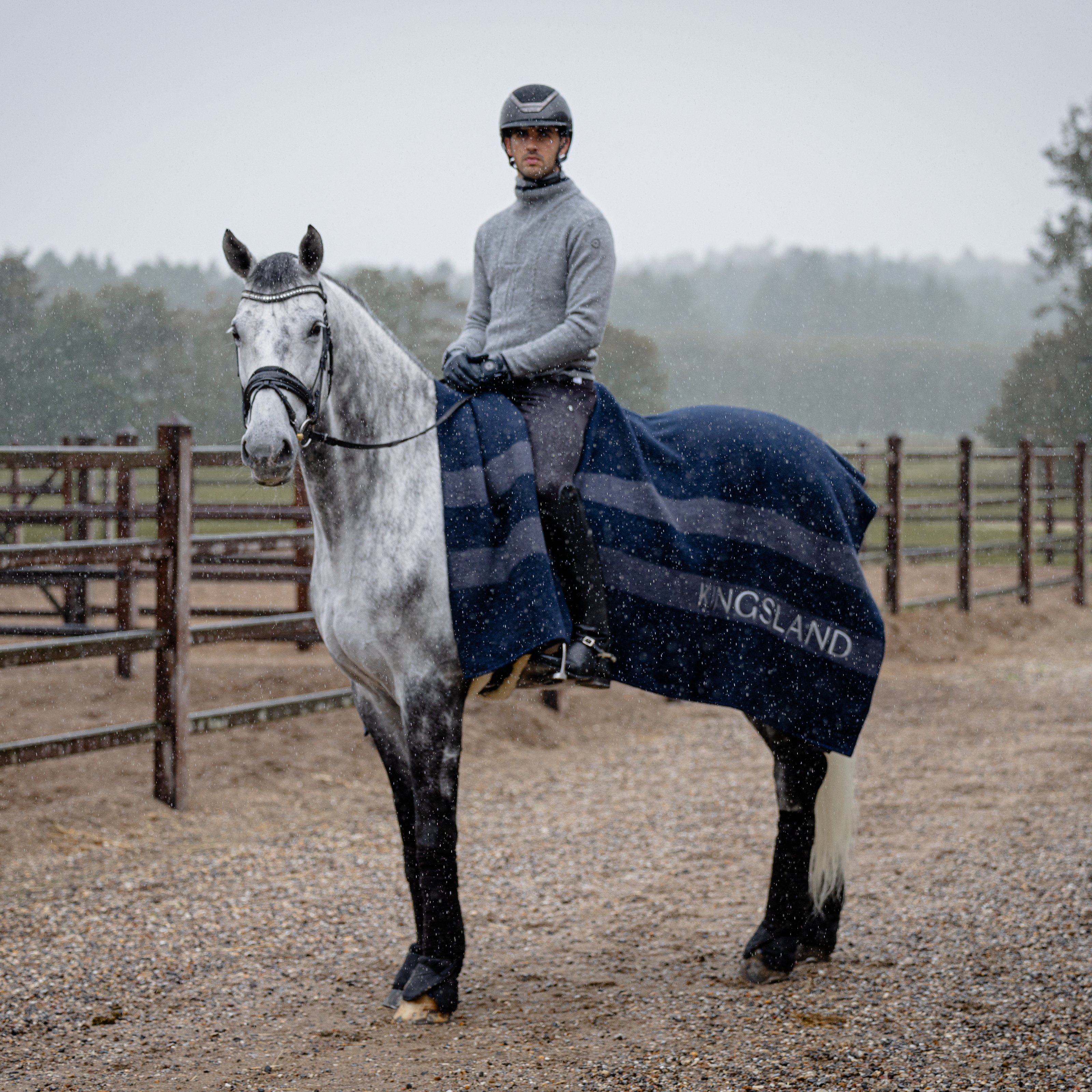 Kingsland Gentry Wool Blanket 190x200