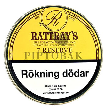 Rattrays 7 Reserve 50g Piptobak