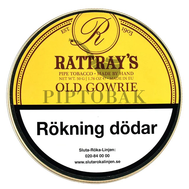 Rattrays Arc Old Gowrie 50g Piptobak