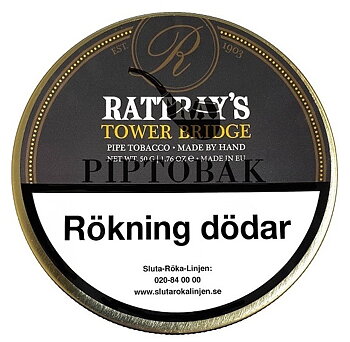 Rattrays Arc Tower Bridge 50g Piptobak