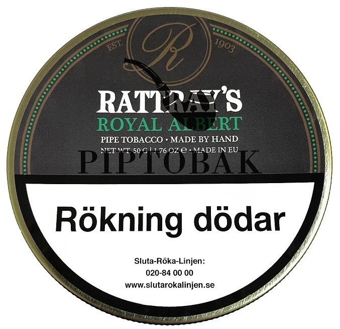 Rattrays Arc Royal Albert 50g Piptobak