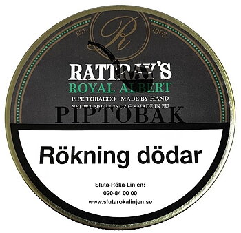 Rattrays Arc Royal Albert 50g Piptobak