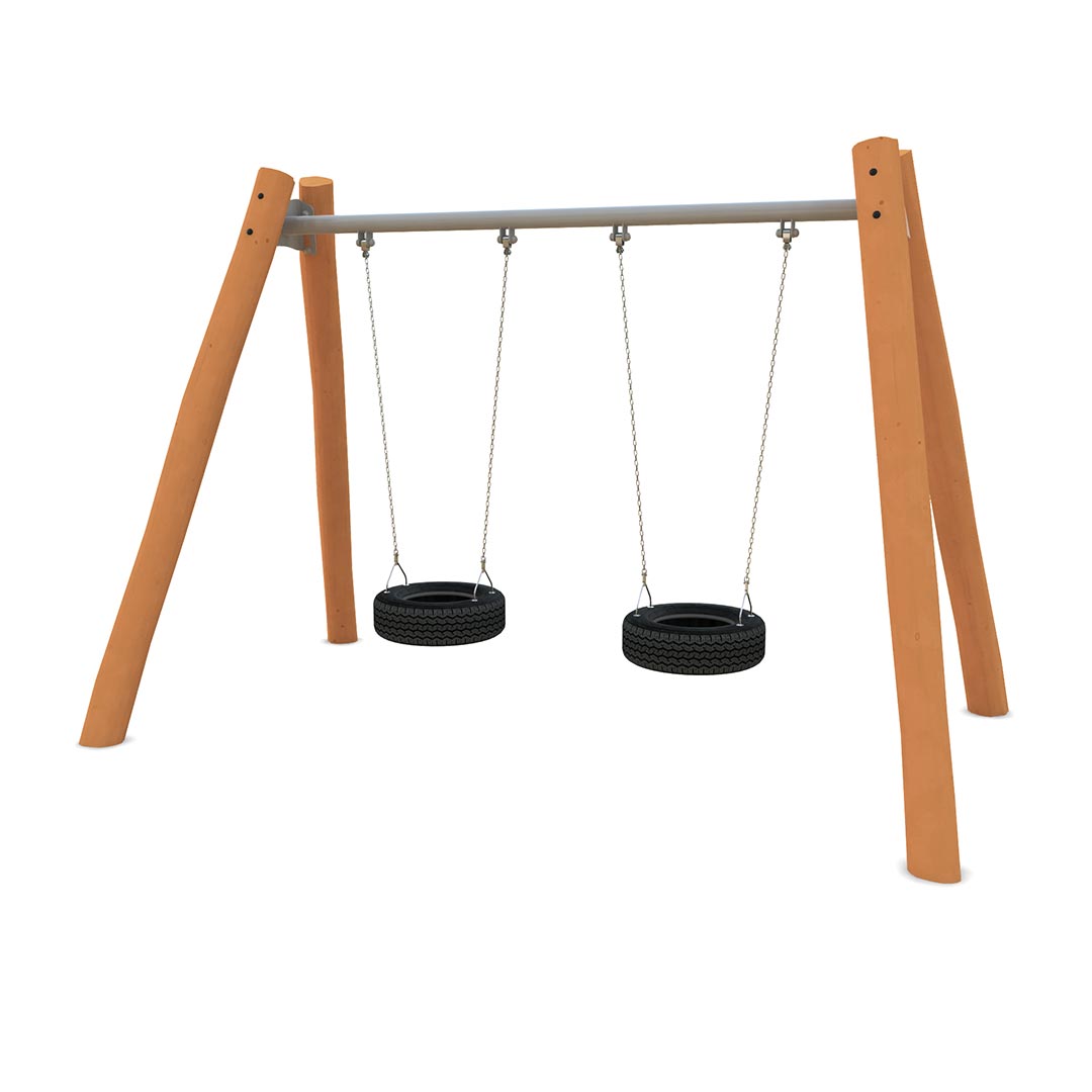 Robinia Gunga Stålöverliggare 1 Fack Två Däck - 3