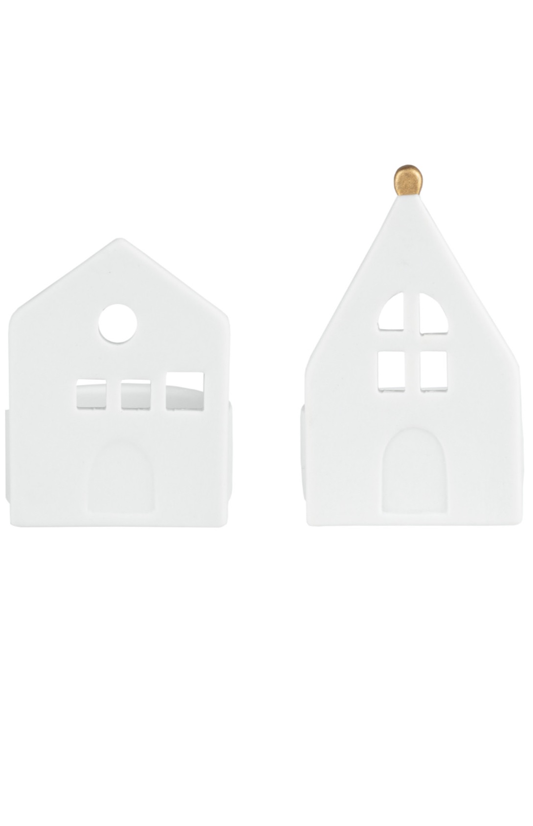 Ljushus - Ljusstakar med hus - 2-pack - 5