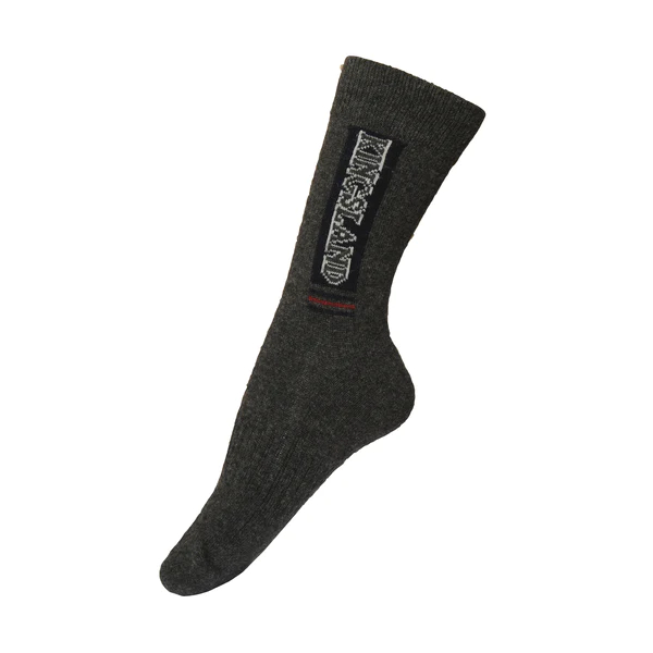 Kingsland Edgar Unisex Wool-mix Sport Socks Dark Grey str 38/40