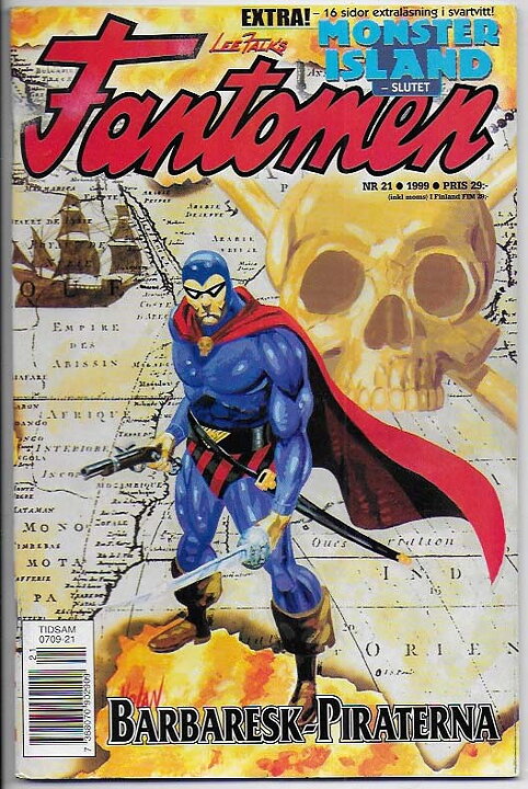 Fantomen 1999 Nr 21 VF-
