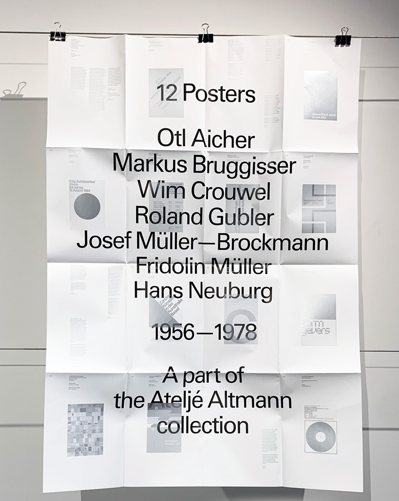 Atelje Altmann: Poster about 12 Posters 