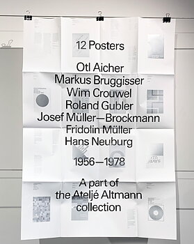 Atelje Altmann: Poster about 12 Posters 