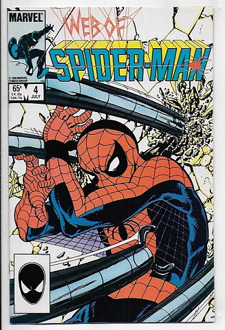 Web of Spider-Man # 4 NM-