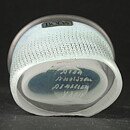 Bertil Vallien (Network 1978) White Bag Vase with Net Relief 6 cm #48011