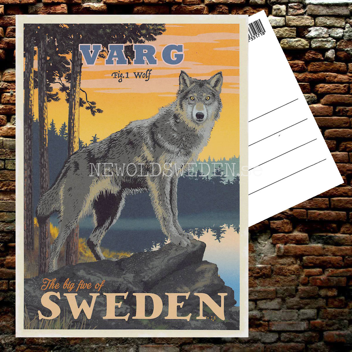 VARG WOLF No: 1 of 5 - ThomasOdesign - 554 - 2
