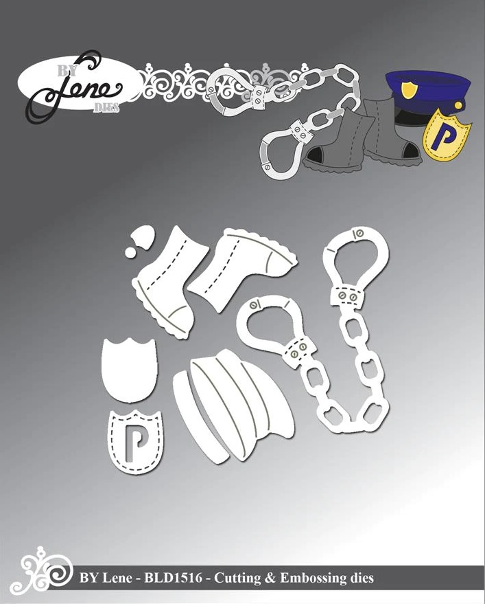 By Lene dies "Accessories #2 for Slask Dolls BLD1465"