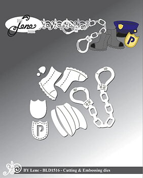 By Lene dies "Accessories #2 for Slask Dolls BLD1465"