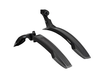 ZÉFAL Mudguard Deflector M60 set Front and rear 26" - 29" Black