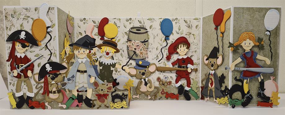By Lene dies "Accessories #4 for Slask Dolls BLD1465" - 2