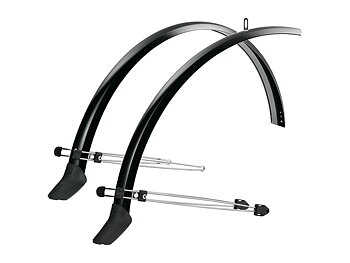 SKS Mudguard Commuter Hybrid Front and rear 28" Black