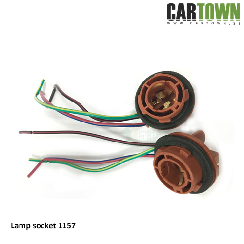 Lampsockel 1157 lampa med dubbelfunktion