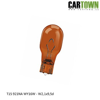 Glödlampa T15 921NA (Orange) (2st)