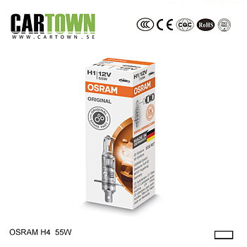 Glödlampa H1 OSRAM Vit (1st)