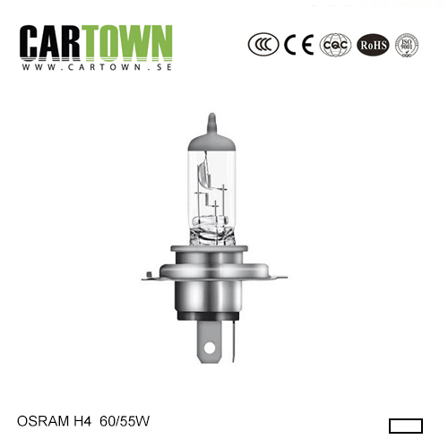 Glödlampa H4 OSRAM Vit (1st) - 2