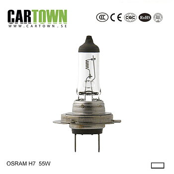 Glödlampa H7 OSRAM Vit (1st)