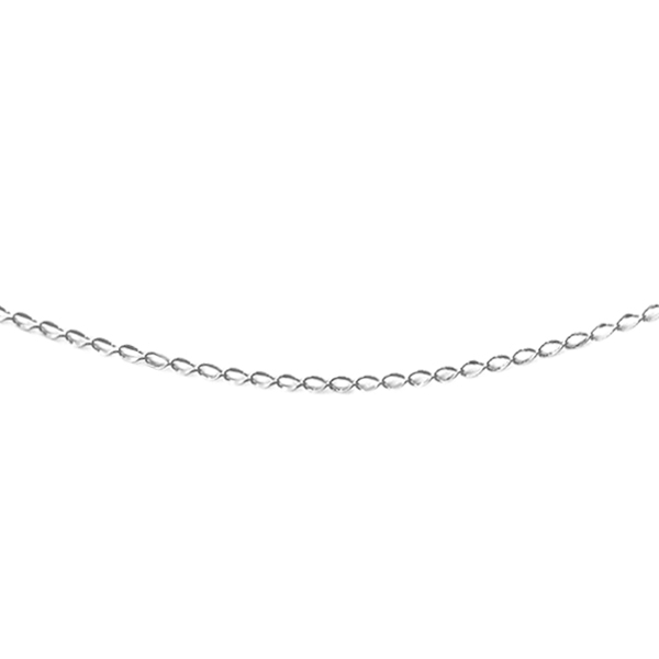 Mjó snúningskeðja úr stáli, 30–65 cm