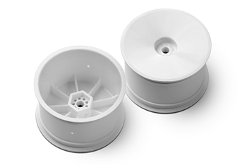 2 & 4WD bakfälg Aerodisk 12mm Hex IFMAR  vita (2)