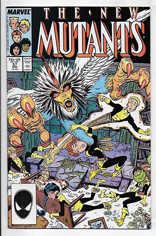 New Mutants # 57 VF/NM