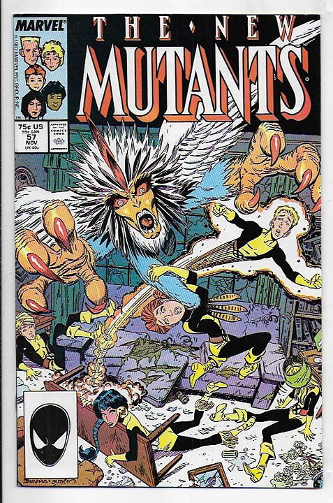 New Mutants # 57 VF/NM