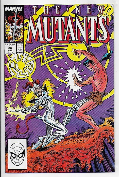 New Mutants # 66 VF/NM