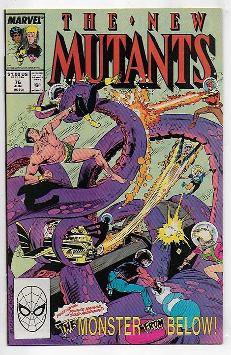 New Mutants # 76 VF/NM