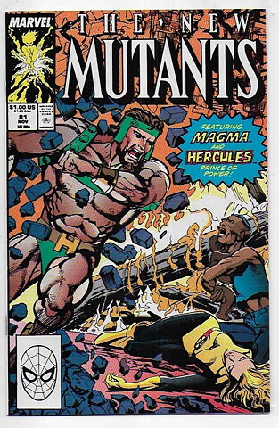 New Mutants # 81 VF/NM