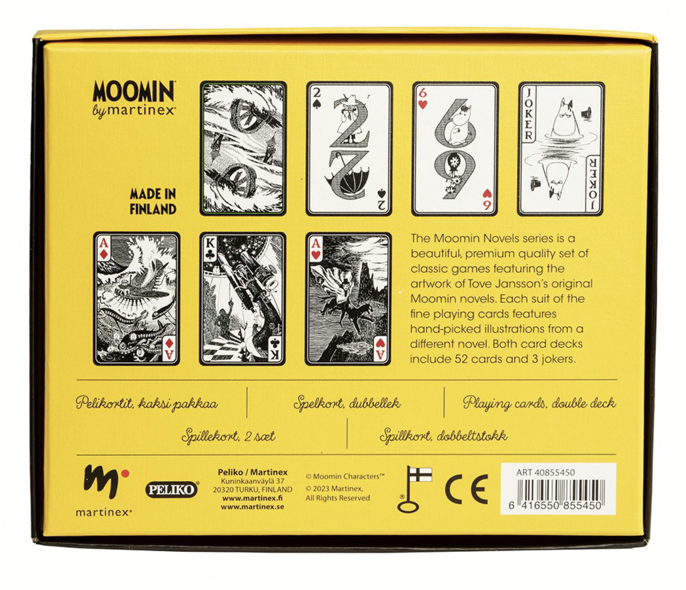 Moomin Novels - Playing Cards  - 4