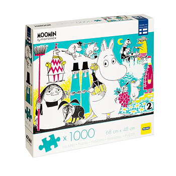 Moomin Puzzle 1000 Pieces - Comic Book Cover 2