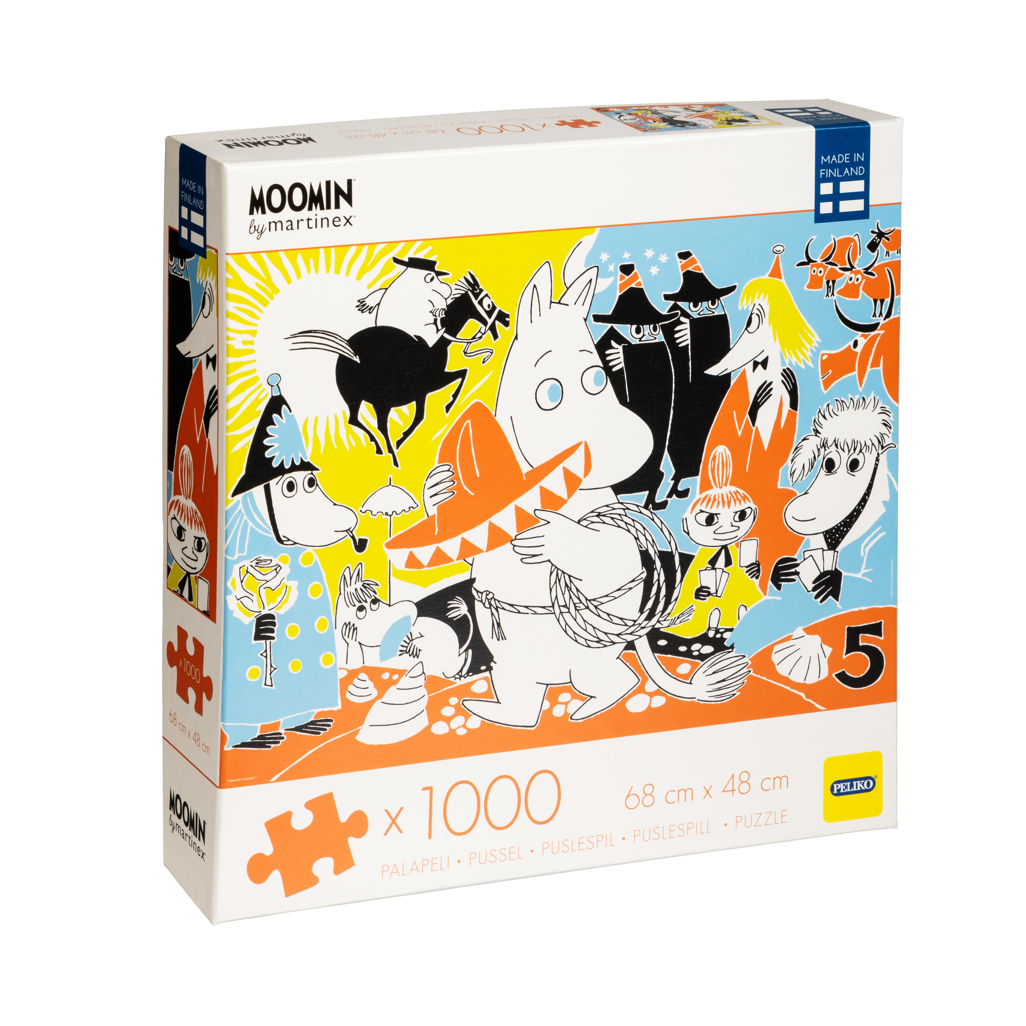 Mumin Pussel 1000 Bitar - Comic Book Cover 5