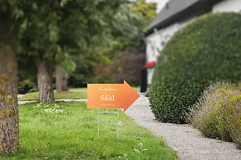 Pilskylt "Såld"