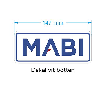 Bakluckedekal till ljus bil