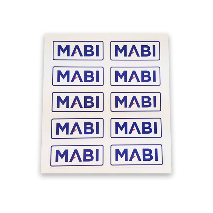 Klisterdekal MABI