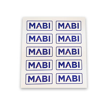 Klisterdekal MABI