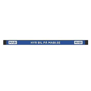 Regskyltslist