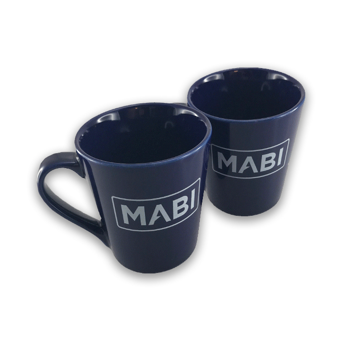 Mugg MABI Mörkblå