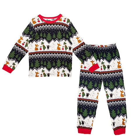 Mumin bergstrakt pyjamas blå