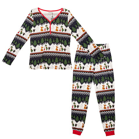 Moomin stretchy pajamas ladies blag