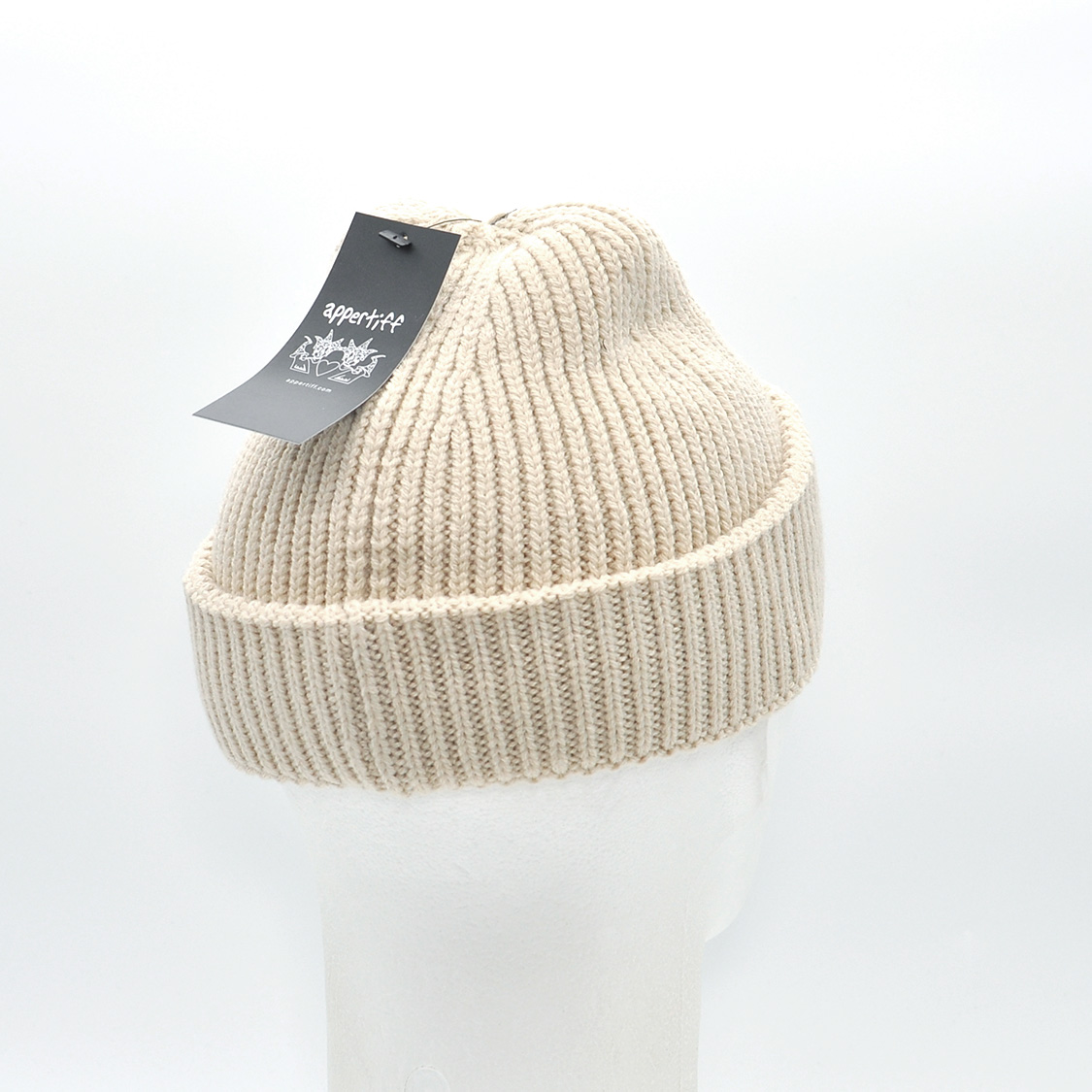 appertiff - Recycled Knuckle Beanie Oatmeal - 5