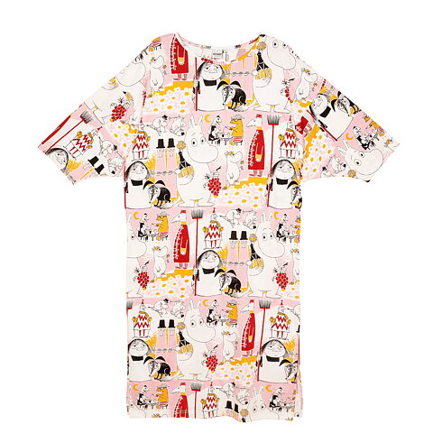 Moomin misan kaftan pink