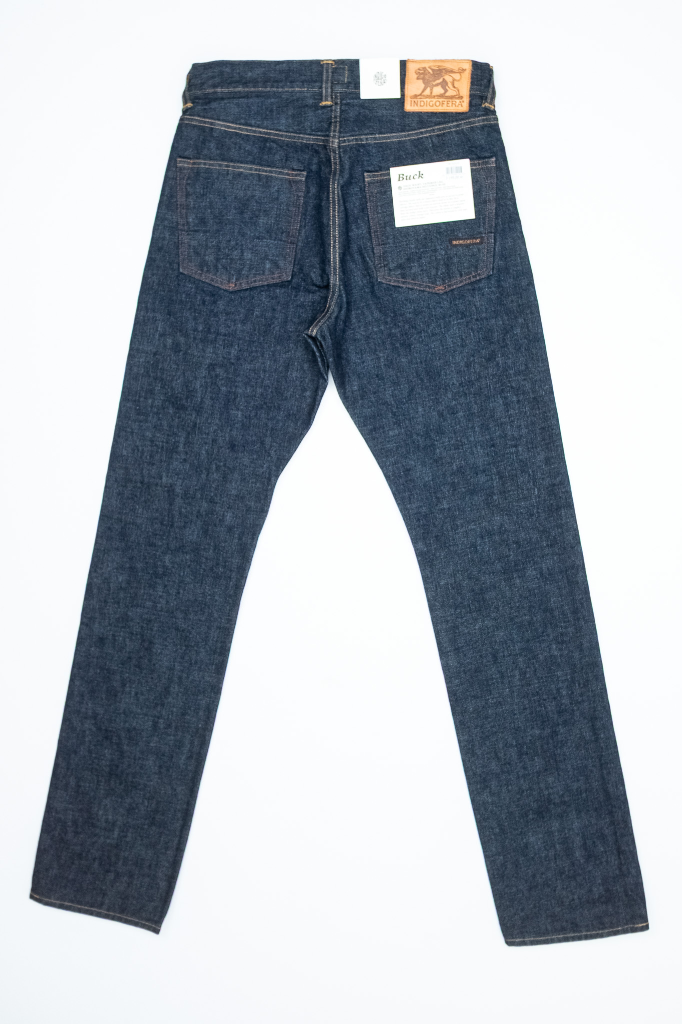 Indigofera - Buck Shiroyama Jeans Rinsed 18oz - 4