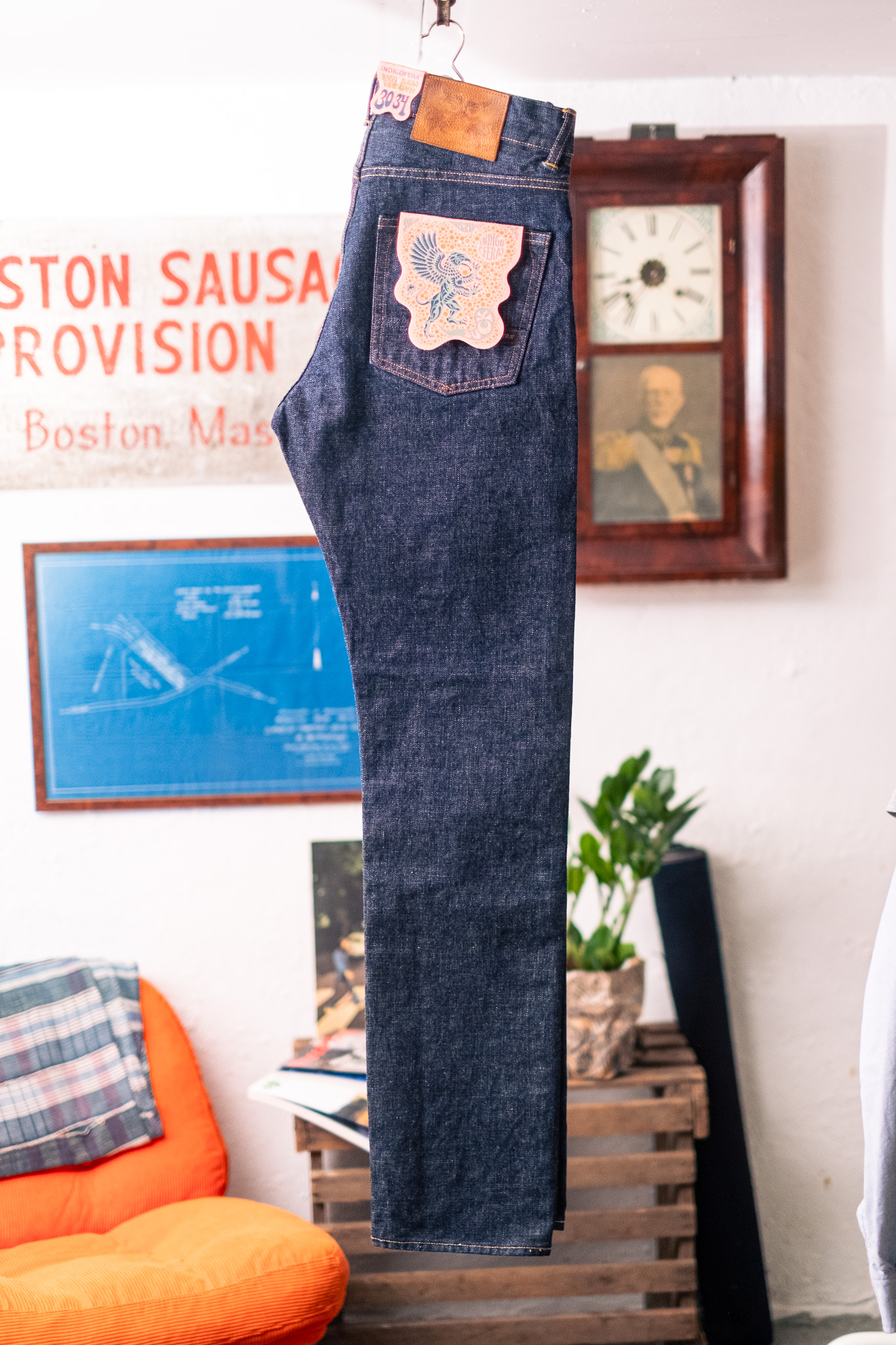 Indigofera - Buck Shiroyama Jeans Rinsed 18oz