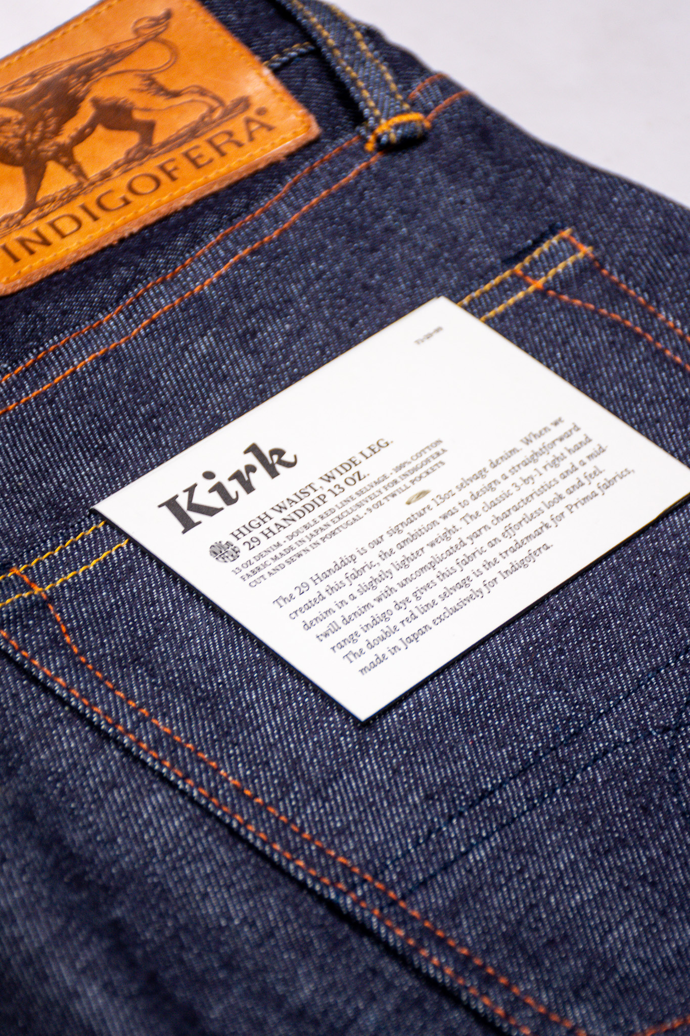 Indigofera - Kirk Jeans 29 Handdip 13oz - 4