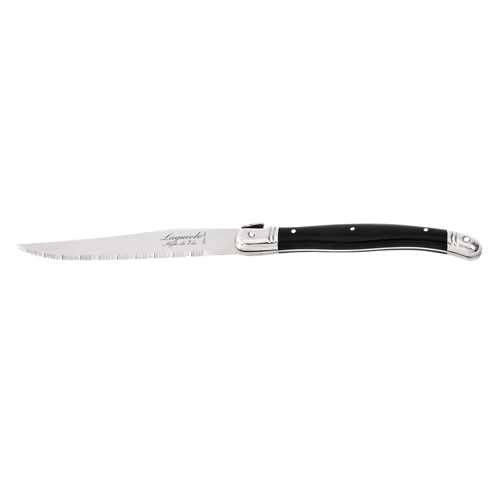 Laguiole Grillknivar Svart 6 Stycken - 2